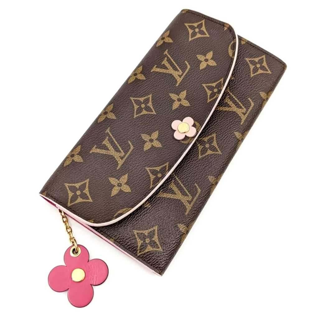✨️💎Authentic Louis Vuitton Emilie Flower monogram long wallet - Picture 2 of 14